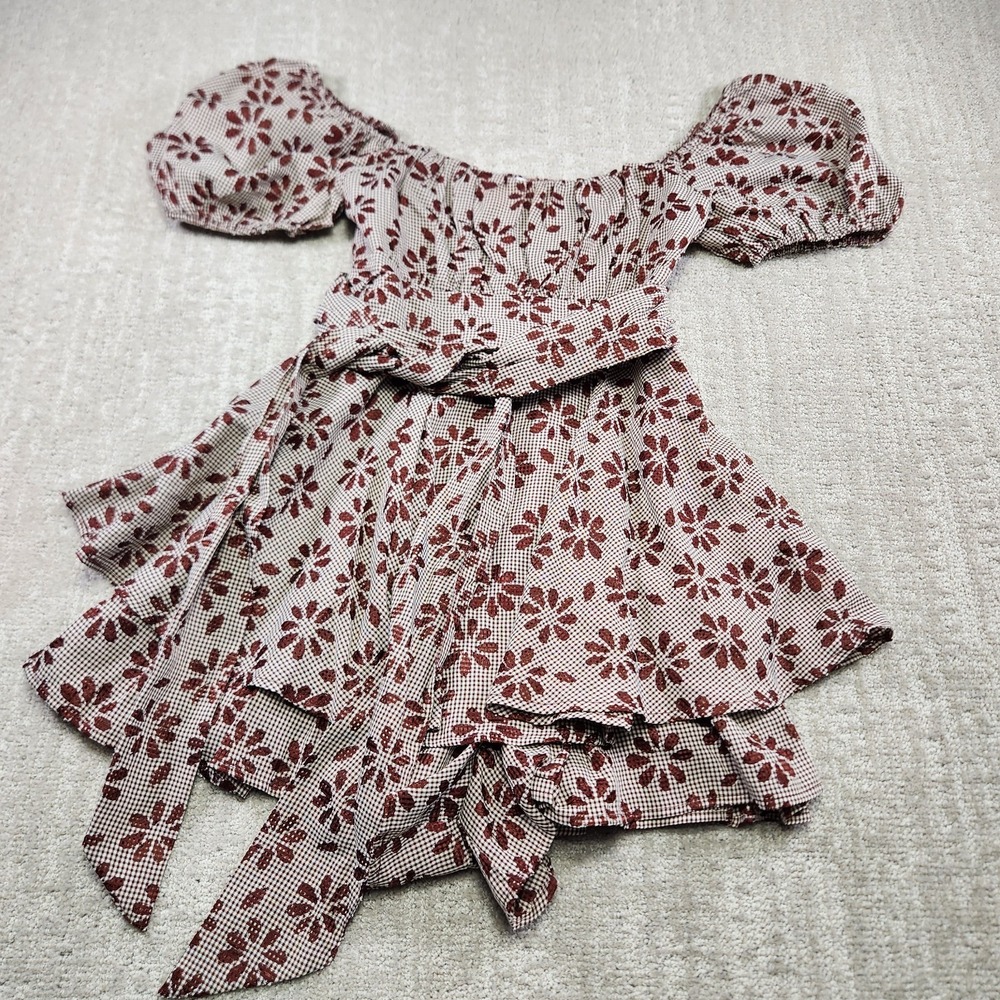 Altar'd State Romper Women XS Floral Bohemian Summer Vacation Boho AOP